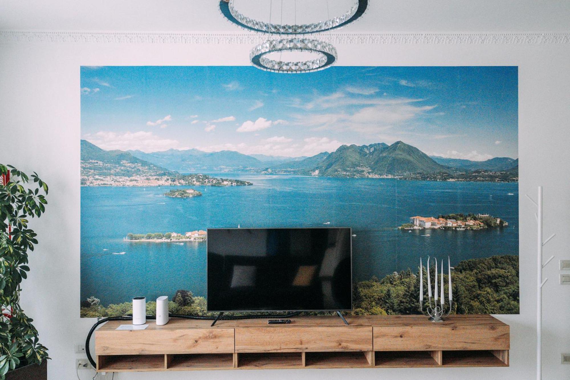 Family Apartment Vista Lago Stresa Exteriör bild
