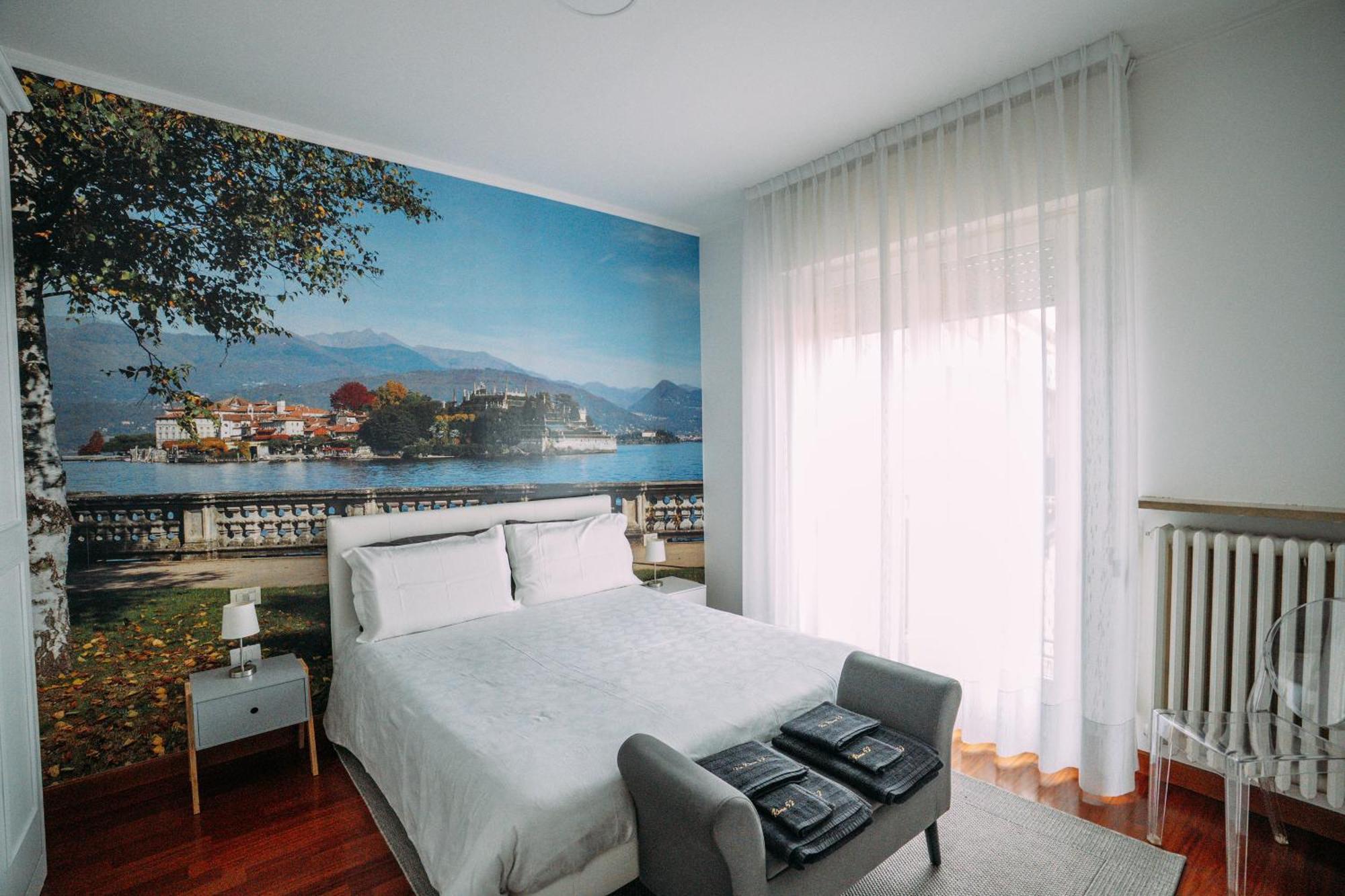 Family Apartment Vista Lago Stresa Exteriör bild